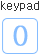 Keypad 0